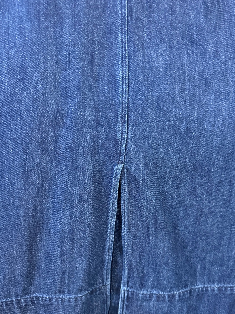 COS Denim Minimalist Belted Dress - Picture 10 of 11